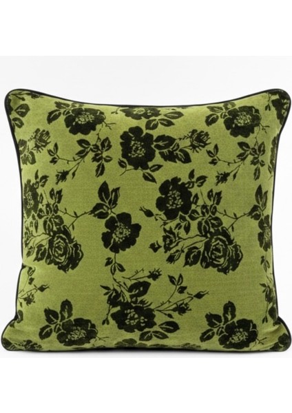 Hera, Desenli Kadife Çift Taraflı Kırlent Kılıfı