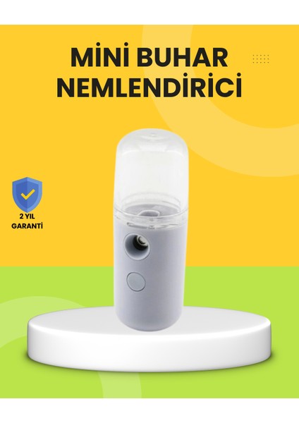 Kablosuz Şarjlı Buharlı Nemlendirici – Enerji Tasarruflu Taşınabilir Cilt Bak - BI001V-4YWX5