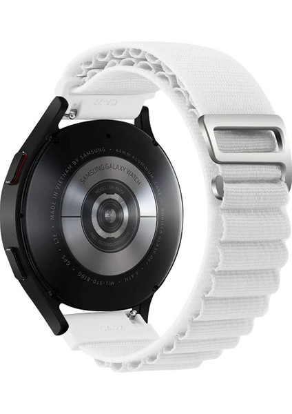 Watch 22MM KR410 Kumaş Kordon - Beyaz fiyatları