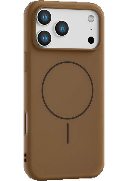 Apple iPhone 17 Pro Jully Magsafe Kapak - Kahverengi