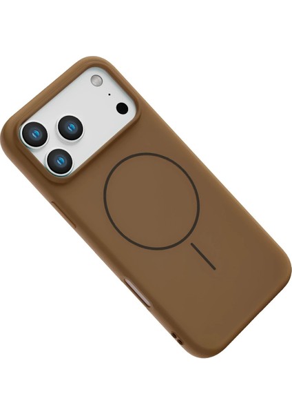 Apple iPhone 17 Pro Jully Magsafe Kapak - Kahverengi fiyatları
