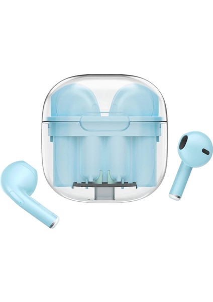 Ls-09 Bluetooth 5.3 Tws Kablosuz Airpods Kulaklık - Mavi