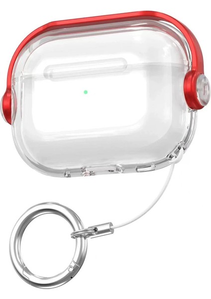 CPT83 Airpods Pro 3 (3.nesil) Tema Kılıf - Kırmızı