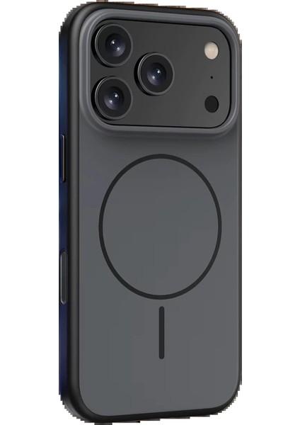 Apple iPhone 17 Pro Neva Magsafe Kapak - Siyah modelleri