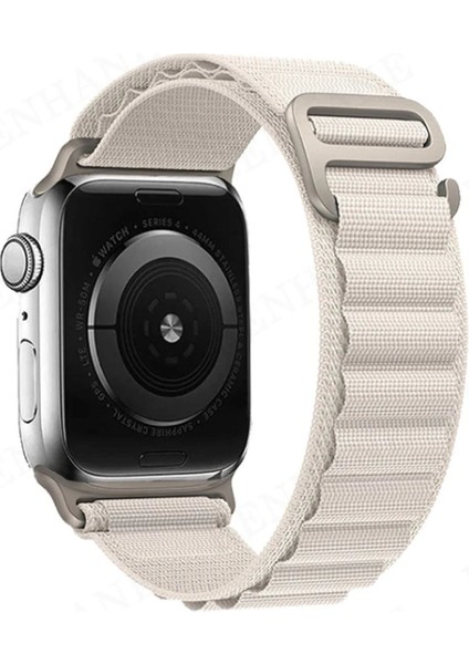 Apple Watch 38MM Mountain Kordon - Beyaz