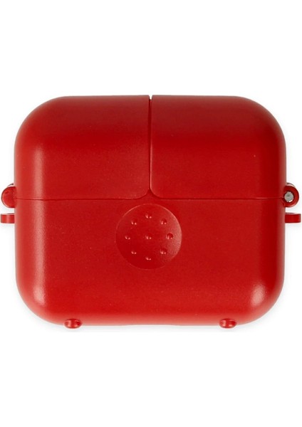 CPT83 Airpods 3 (3.nesil) Basmalı Kılıf - Kırmızı