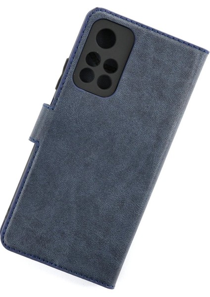 Xiaomi Redmi Note 11T Kılıf Trend S Plus Kapaklı Kılıf - Lacivert modelleri