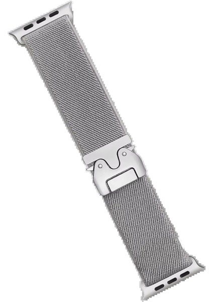 Apple Watch 42MM Forest Kumaş Kordon - Titan Gri
