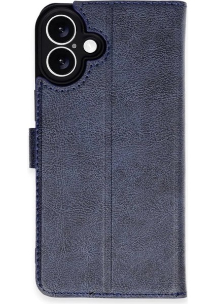 Samsung Galaxy A16 5g Kılıf Trend S Plus Kapaklı Kılıf - Lacivert