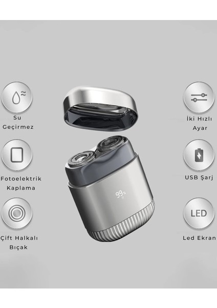 Cb-S2 Tıraş Makinesi - Gümüş fiyatları