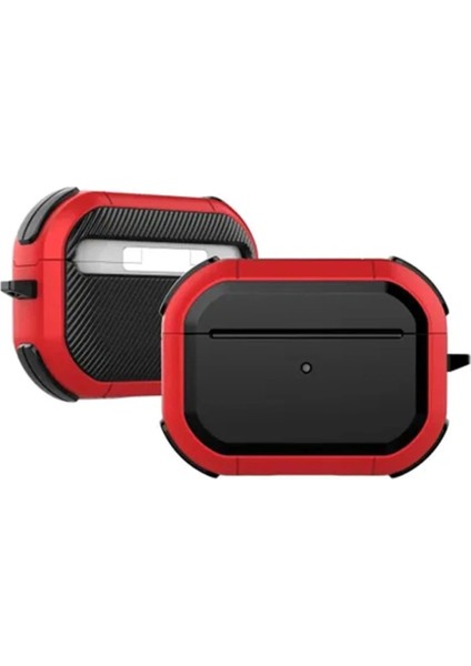 CPT83 Airpods 3 (3.nesil) Tank Kılıf - Kırmızı