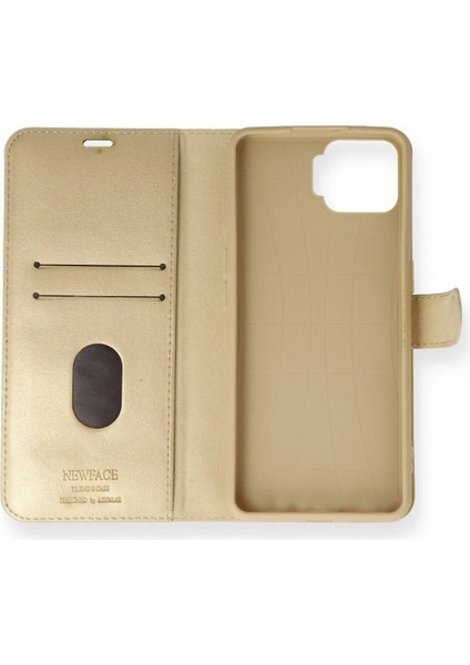 Oppo A73 Kılıf Trend S Plus Kapaklı Kılıf - Gold fiyatları