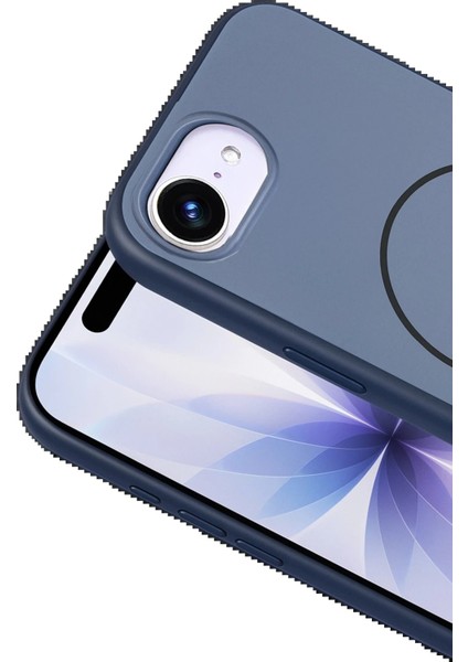 Apple iPhone 16E Neva Magsafe Kapak - Lacivert fiyatları