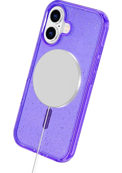 Apple iPhone 16 Star Magsafe Kapak - Mor fırsatları