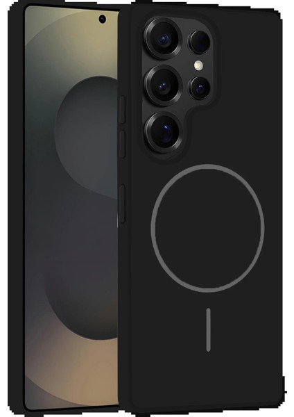 Samsung Galaxy S25 Ultra Kılıf Jully Magsafe Kapak - Siyah