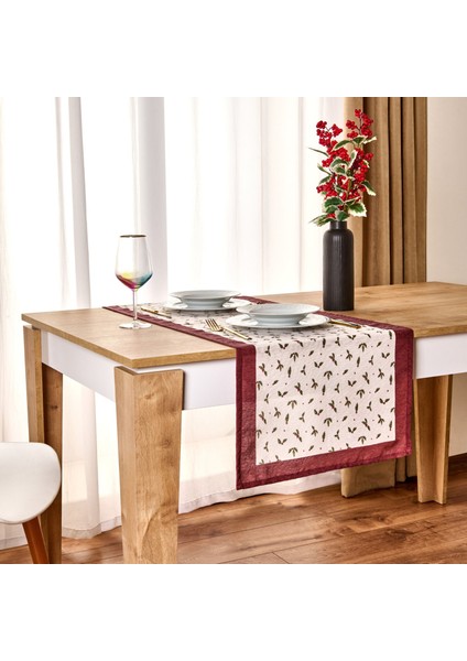 Soft Taun Runner - Ekru - 45X140 cm