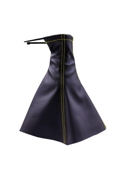 Tüm Araçlara Uyumlu Vites Körüğü Siyah Deri Sarı Dikiş fiyatları