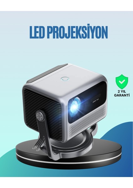 Smart Projector Android Tv Otomatik Odaklı Full Hd - BI001V-4YVNX6
