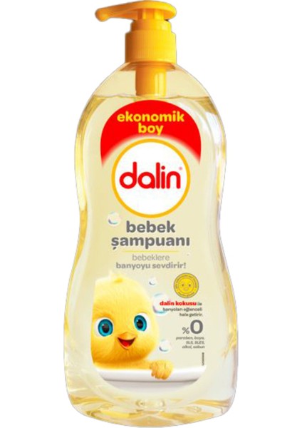 Klasik Bebek Şampuanı Ekonomik Boy 900 ml