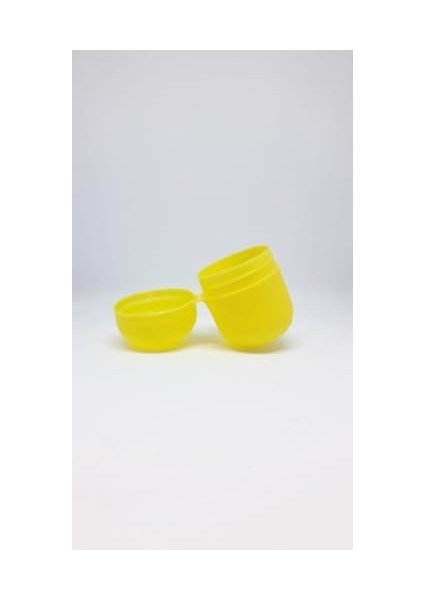 Temiz Pazar Çekiliş Topu 50 Adet Sarı Sürpriz Yumurta Kutusu