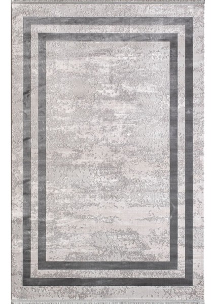 Artemis Halı Davina 09750A Krem Gri Halı Yumuşak Dokulu Salon Koridor Mutfak Yatak Odası Halısı