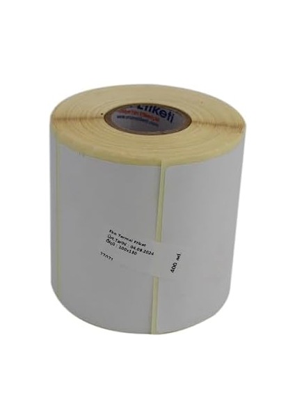 Eko Termal Rulo Etiket 100MM x 130MM Ruloda 400 Adet