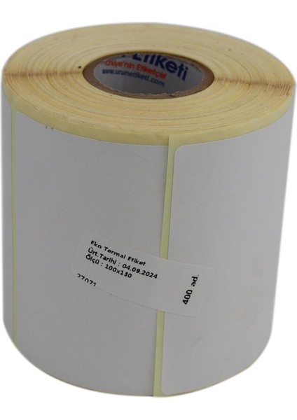 Eko Termal Rulo Etiket 100MM x 130MM Ruloda 400 Adet fiyatları