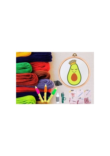 Punch Seti Nakış Seti Kasnaklı Kendin Yap Seti Seri 146