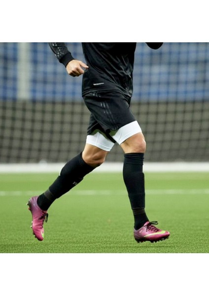 Erkek Kısa Sporcu Tayt Beyaz