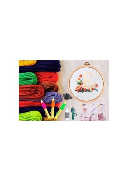 Punch Seti Nakış Seti Kasnaklı Kendin Yap Seti Seri 65