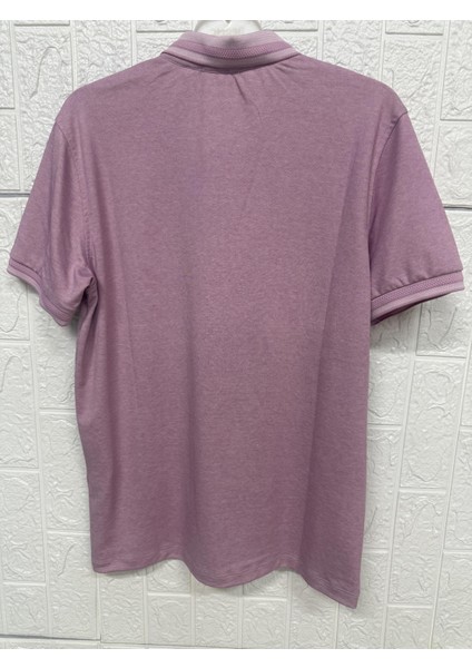 Kısa Kollu Yakası ve Kolları Manşetli Düğmeli Tişört fiyatları