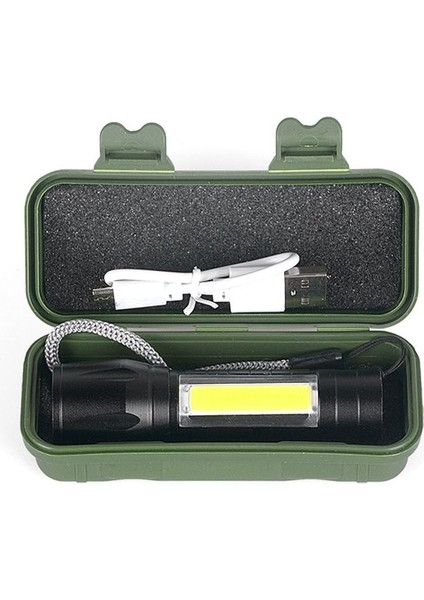 Mini Çok Güçlü Şarjli El Feneri Xpe-Cob LED WT-030 fiyatları