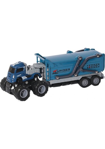 Bfs KLX600-377 Sürtmeli Die Cast 4x4 Kapalı Kasa Inşaat Tırı -Vardem