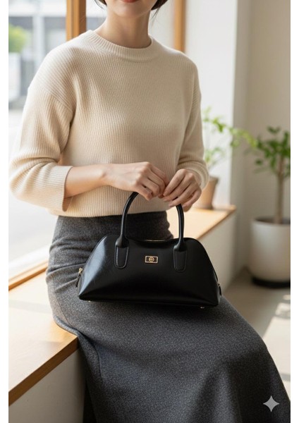 Kırışık Rugan Kadın El ve Omuz Çantası Zarif, Şık ve Kaliteli