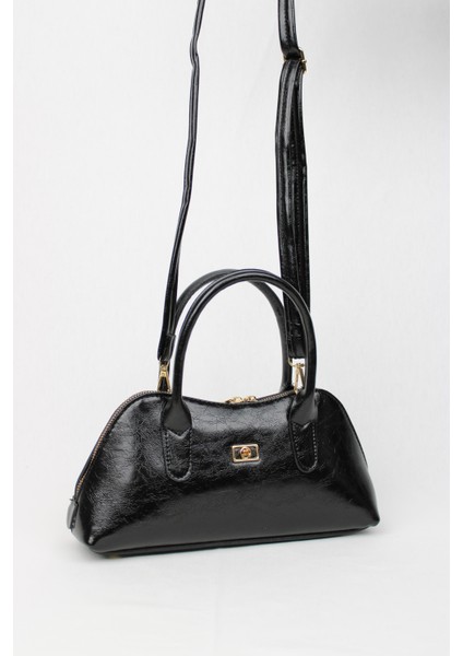 Kırışık Rugan Kadın El ve Omuz Çantası Zarif, Şık ve Kaliteli fırsatları