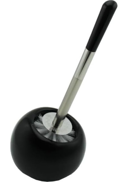 Dolce Serisi Seramik Klozet Fırçası Siyah