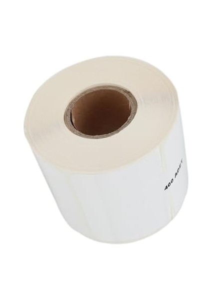 Hazır Al Hızlı Al Pp Tyre Etiket 80MM x 80MM Ruloda 400 Adet 40MM Çapında Yırtılmaya Dayanıklı Kuvvetli Yapışkanlı Etiket