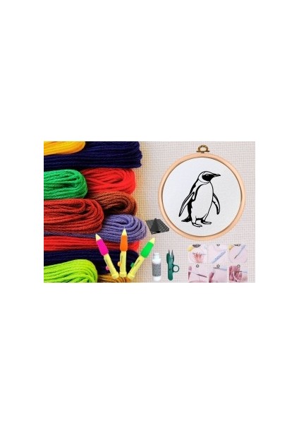 Punch Seti Nakış Seti Kasnaklı Kendin Yap Seti Seri 113