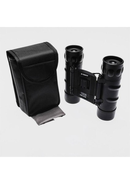 12X25 El Dürbünü 1000M/56M - Geniş Görüş Alanlı Siyah