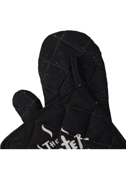 Chef Mutfak Eldiveni ve Tutaç Seti - Renkli - 20X20 cm + 17X30 cm modelleri