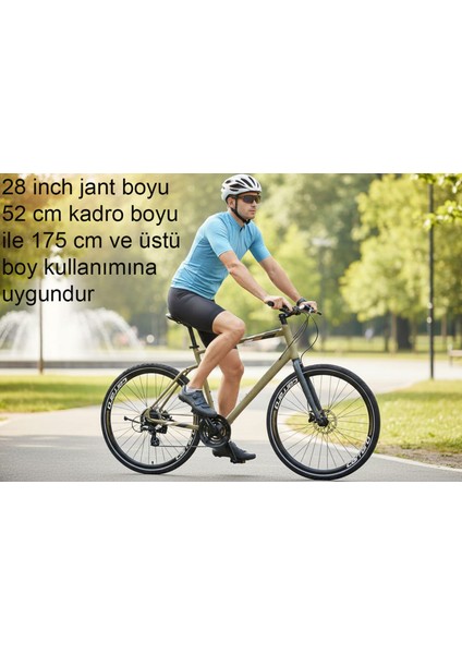 Sportive 324 52 Kadro Hidrolik Fren 24 Vites Şehir Bisikleti Düz Maşa (175 cm Üstü Boy) fiyatları