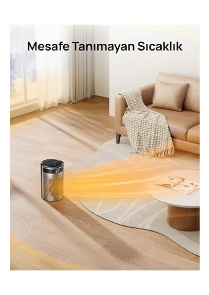 Dreo Atom 416 Seramik Isıtıcı – 1500W, 2sn Hızlı Isıtma, 1-12 Saat Zamanlama, 34DB Fısıltı Sessizliği, 5-35 °c Ayarlanabilir Sıcaklık fiyatları