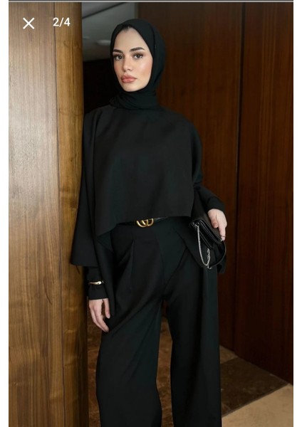 Cool Premium Pelerinli Şık Takım Tulum