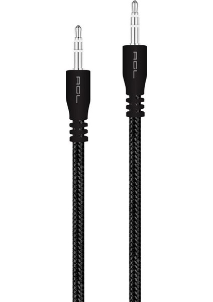 3.5 mm Jack 1 mt Kumaş Kaplama Aux Ses Kablosu A6
