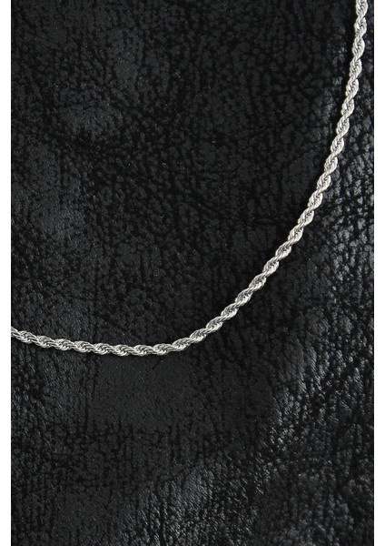 316L Çelik Halat Zincir Model Gümüş Renk Erkek Kolye - TJ-ERK1387 fiyatları