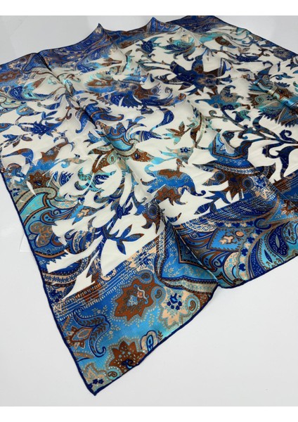 Devore Eşarp - Ipek ve Viskon Karışımı Yazlık Eşarp -4633718 321