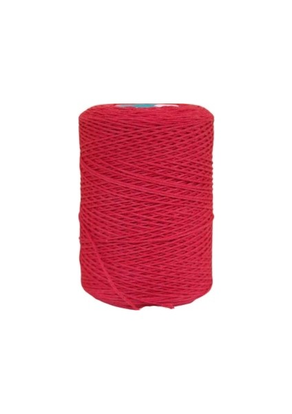 Pamuk Makrome 2 mm Kırmızı