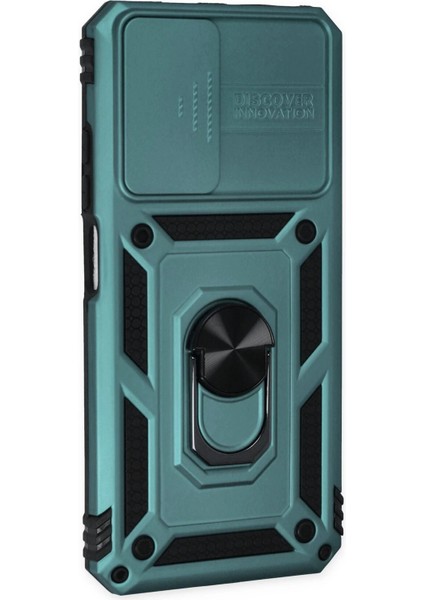 Xiaomi Redmi Note 11 Kılıf Pars Lens Yüzüklü Silikon - YEŞIL-(5796) - ME001W-51D0K8 fiyatları