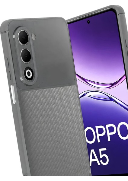 Oppo A5 4g Auto Focus Karbon Kapak - GRI-(5796) - BI001V-4YW6Y1 modelleri