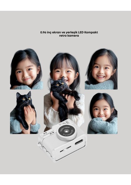 Mini Hd Dijital Kamera 1080P Kordonlu Taşınabilir Retro Model - BI001V-4YVM57 indirimleri